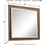 Sturlayne Mirror - Brown