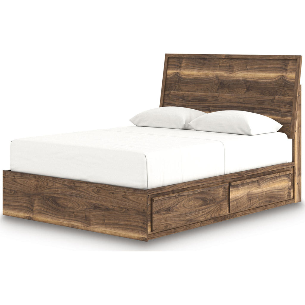 Chirason Queen Storage Bed - Brown