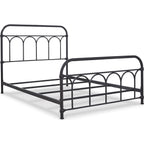 Nashburg Metal Bed - Black