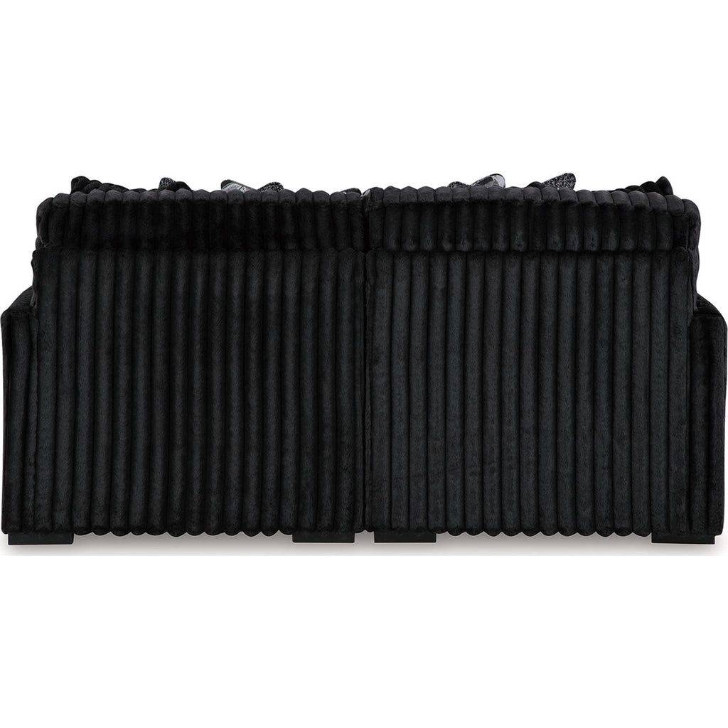 Midnight-Madness Super Chaise - Onyx