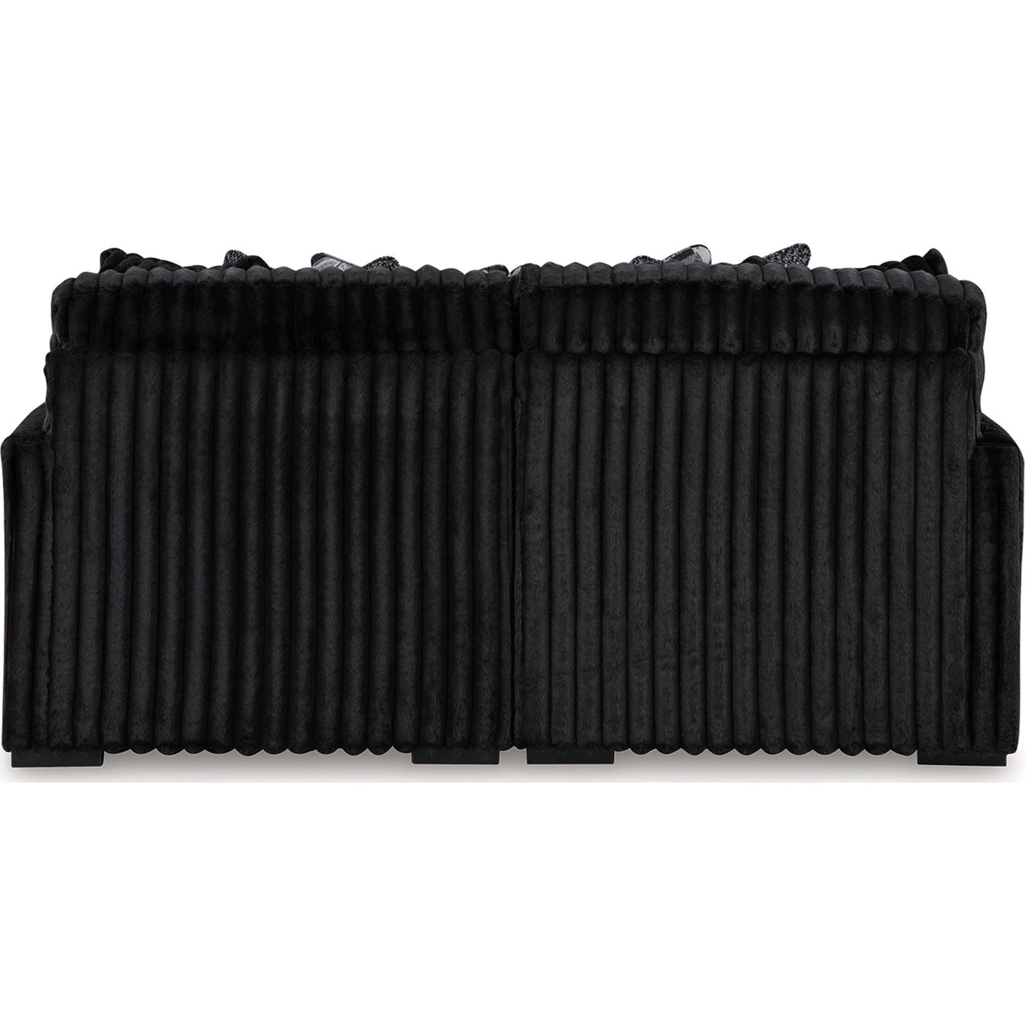 Midnight-Madness Super Chaise - Onyx