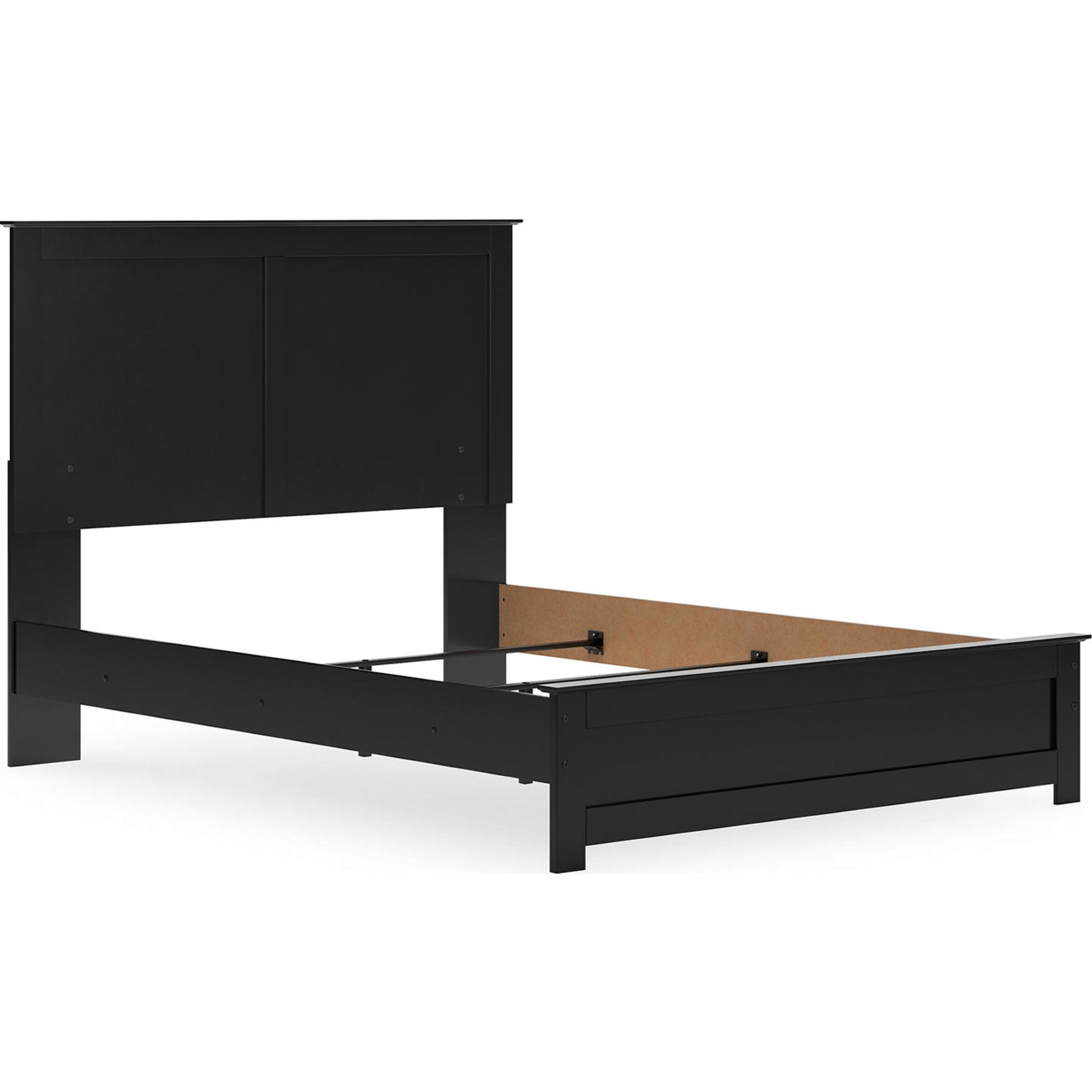 Maribel Panel Bed - Black