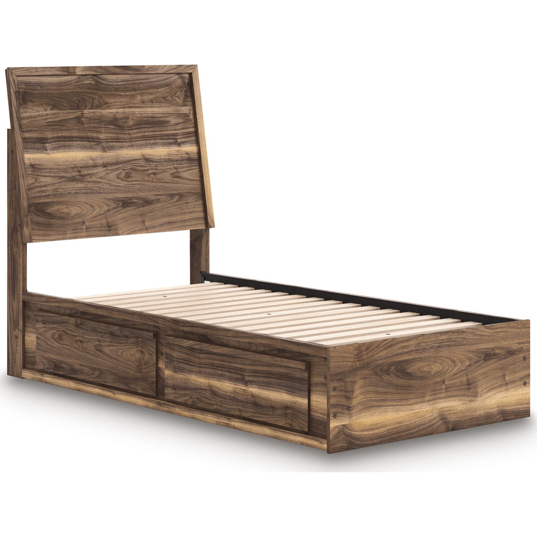 Chirason Twin Storage Bed - Brown