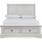 Robbinsdale Full Sleigh Storage Bed