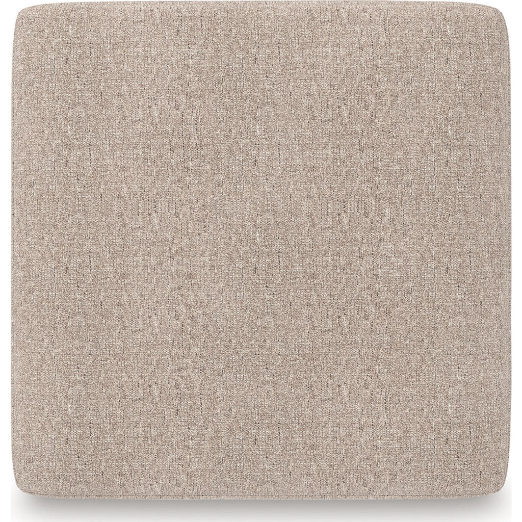 Newellen Oversized Accent Ottoman - Hemp