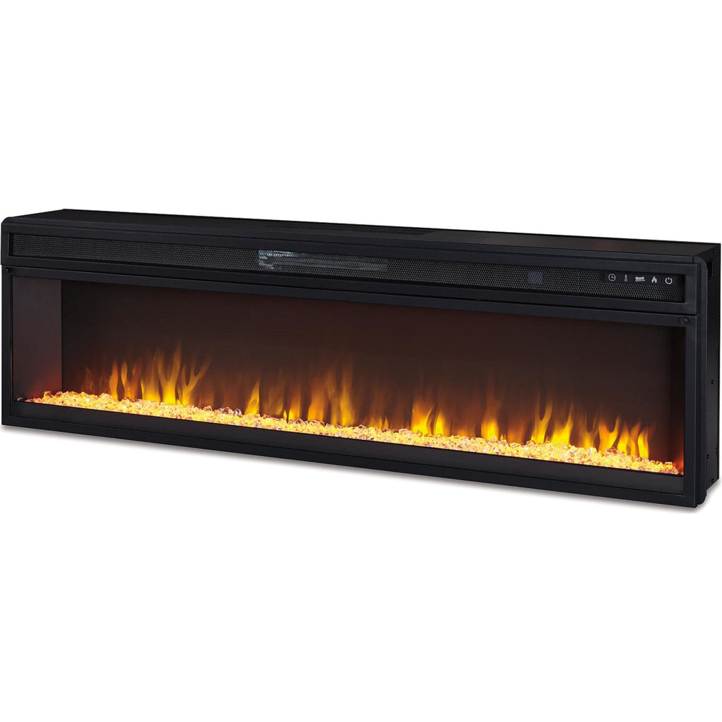 Entertainment Accessories Fireplace Insert - Black