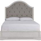 Blendon Panel Bed - Rustic Brown