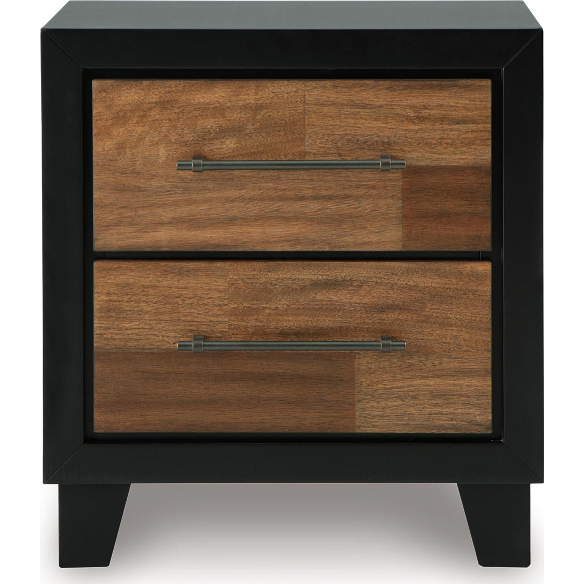Kraeburn Nightstand - Brown/Black