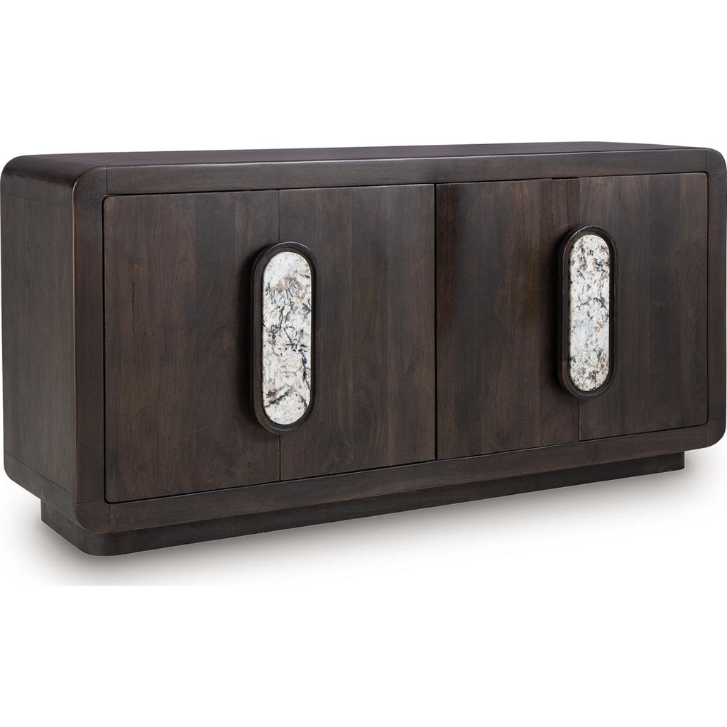 Elliston Accent Cabinet - Espresso Brown