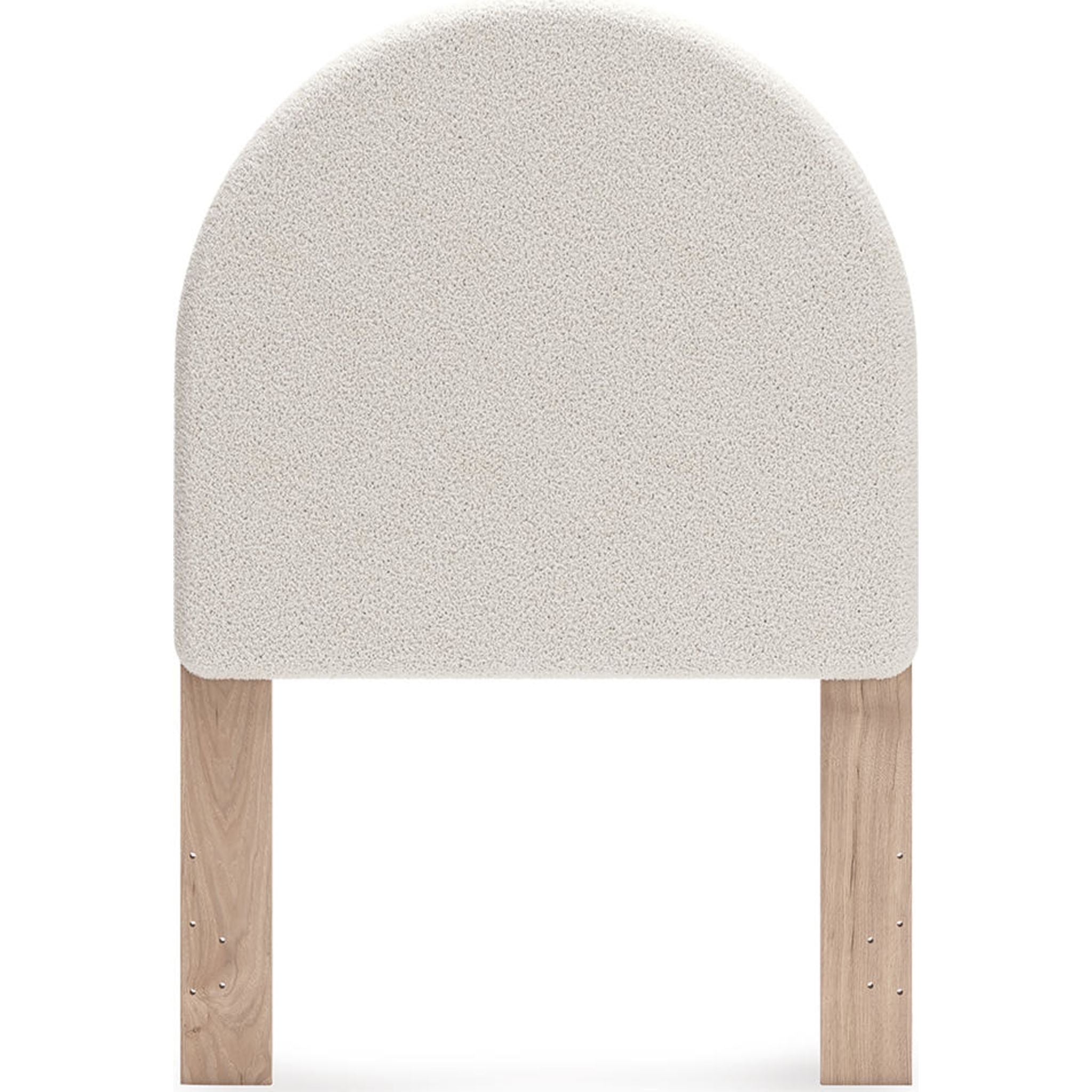 Arloster Upholstered Headboard - White/Tan