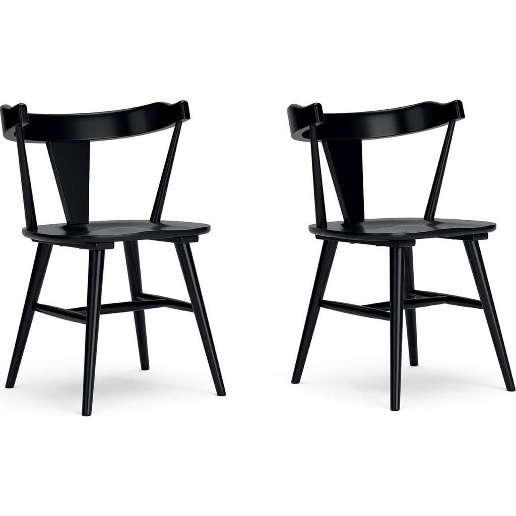 Gretlynn Dining Chair - Black - (D501-02)