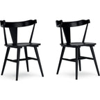 Gretlynn Dining Chair - Black - (D501-02)