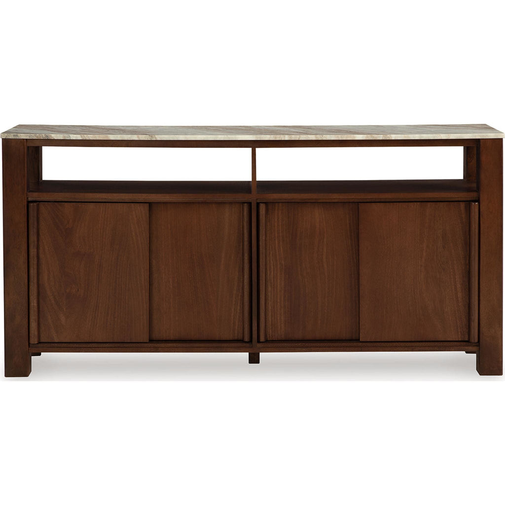 Tobinville Accent Cabinet - Dark Brown