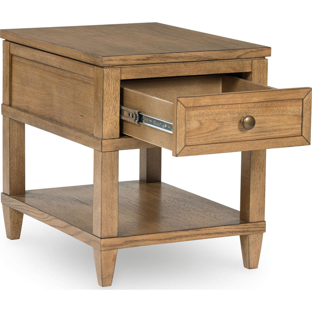 Sharlance End Table - Light Brown