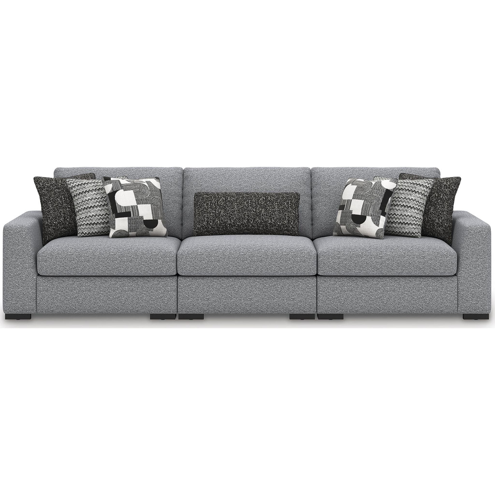 Bealton 3 Piece Sectional - Salt and Pepper