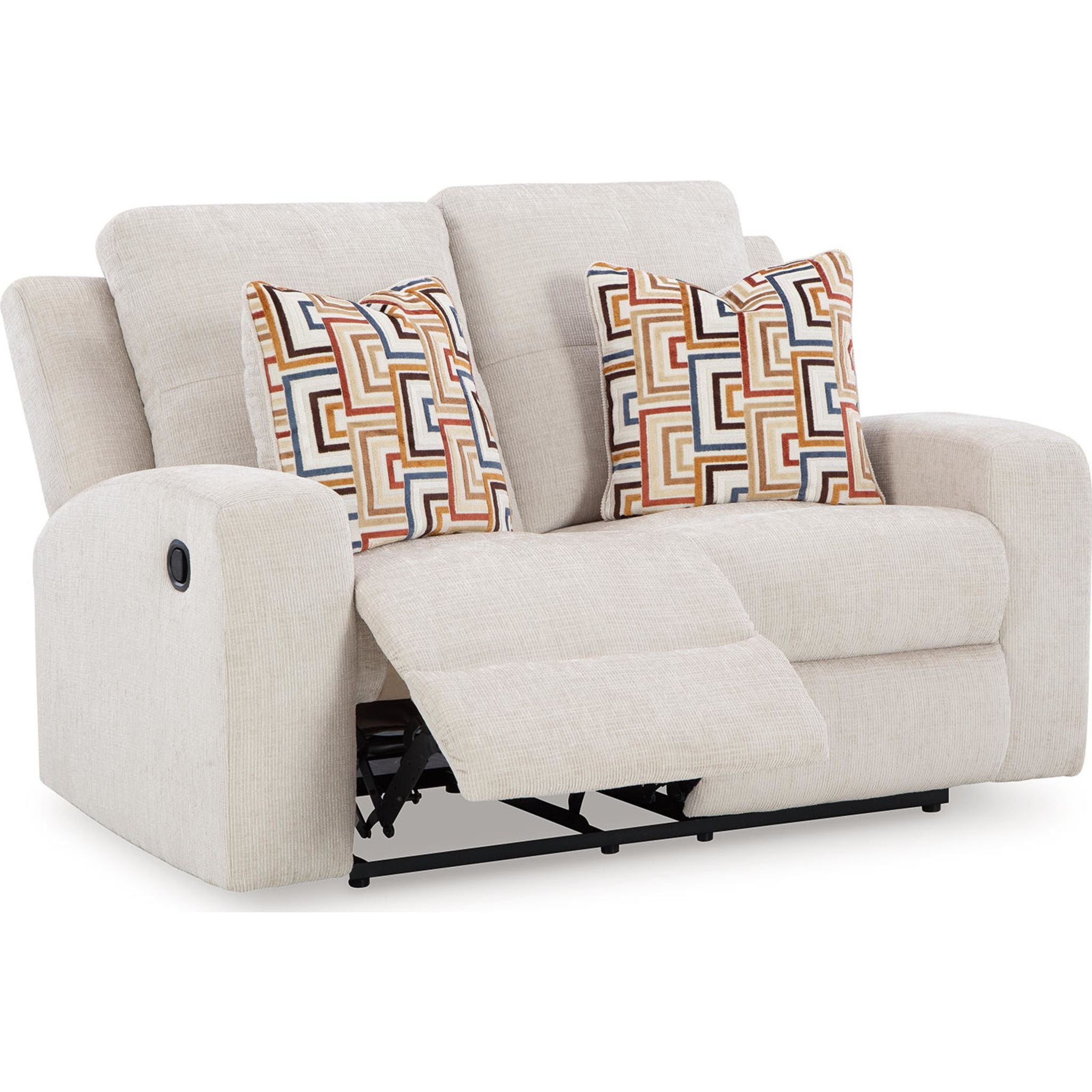 Danum Reclining Loveseat - Stone