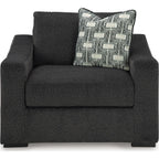 Wryenlynn Oversized Chair - Onyx