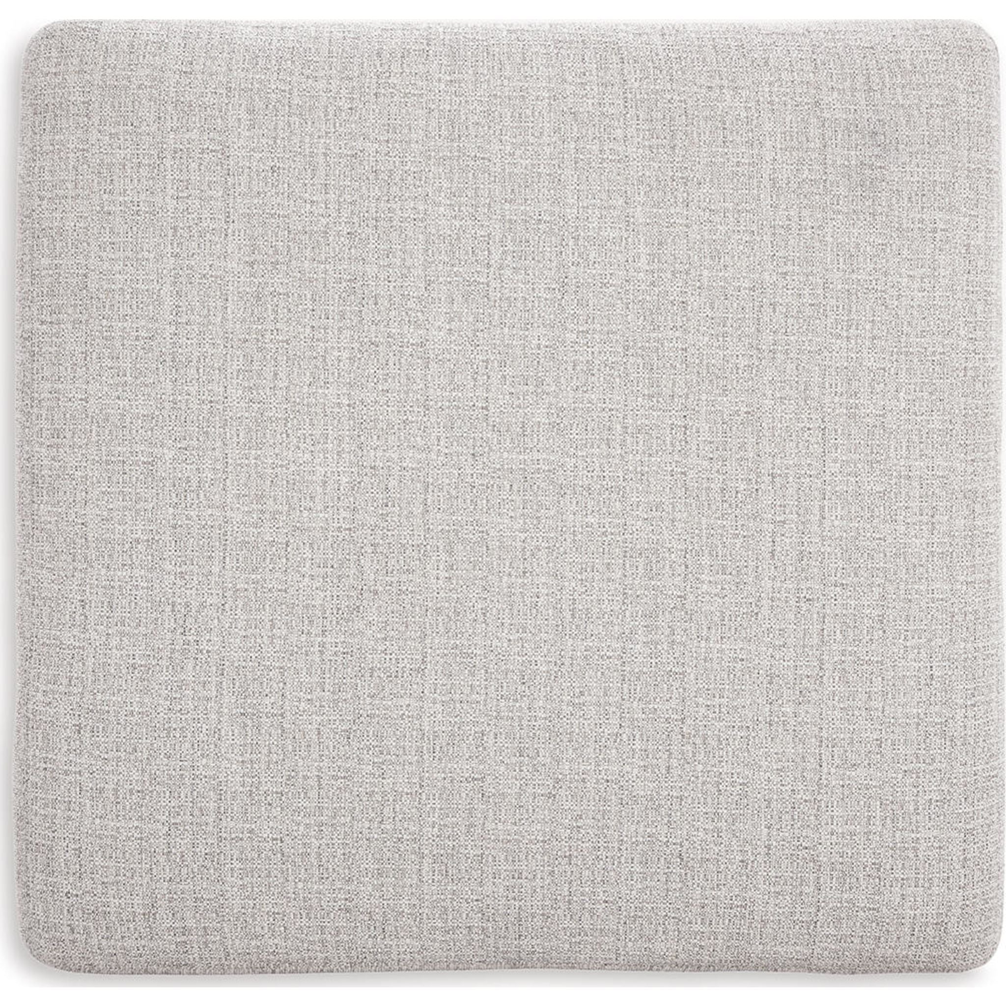 Koralynn Oversized Accent Ottoman - Stone