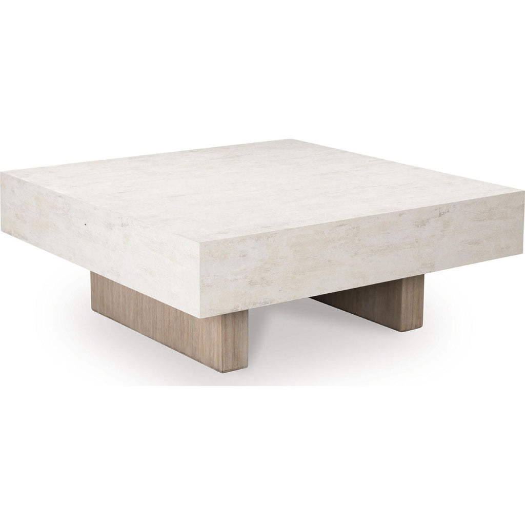 Jorlaina Coffee Table - Light Grayish Brown