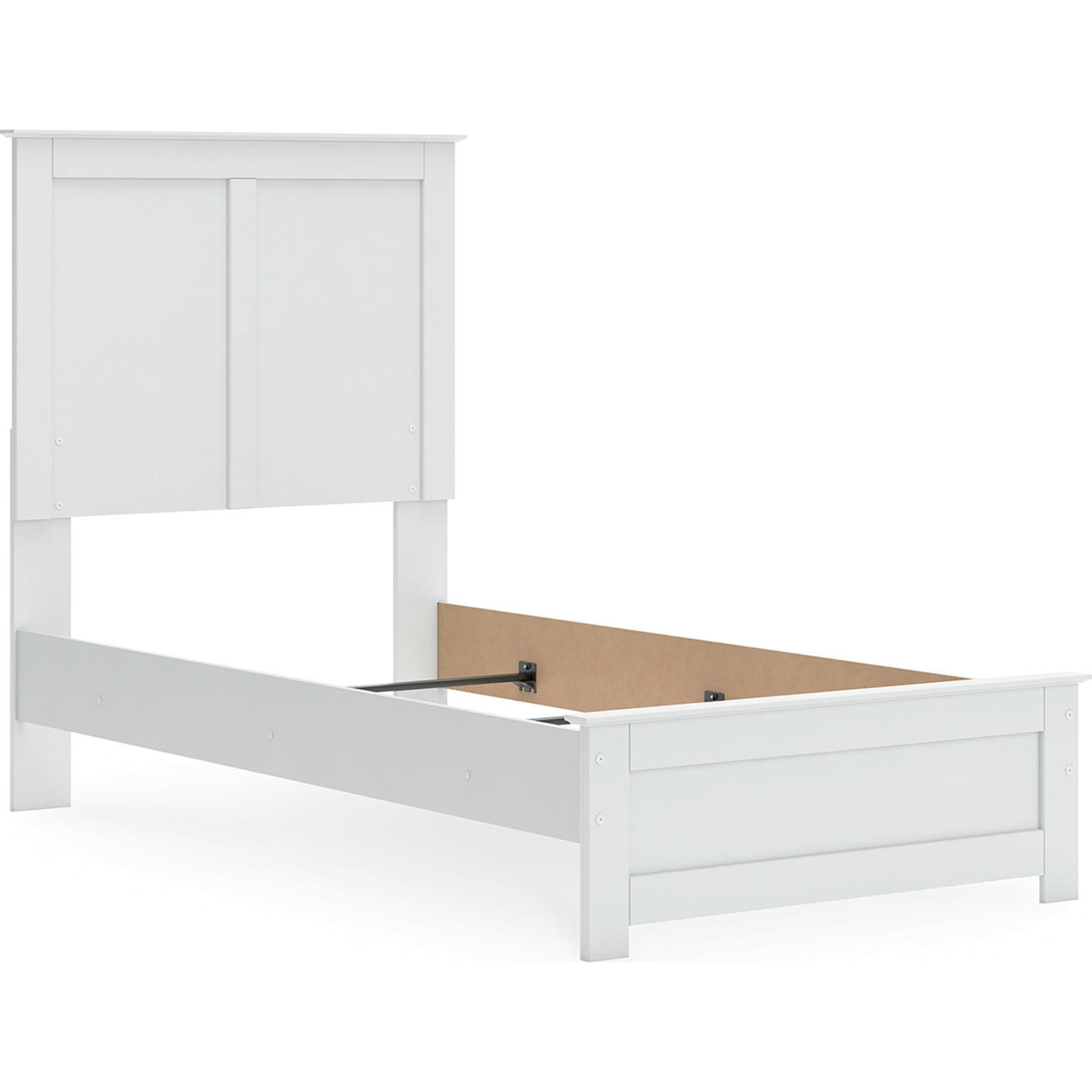 Bostwick Shoals Panel Bed - White