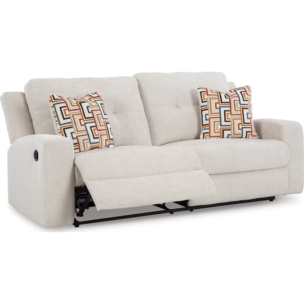 Danum Reclining Sofa - Stone