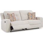 Danum Reclining Sofa - Stone
