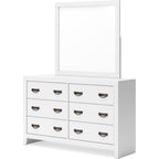 Binterglen 6 Piece Twin Panel Bedroom - White