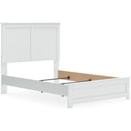 Bostwick Shoals Panel Bed - White