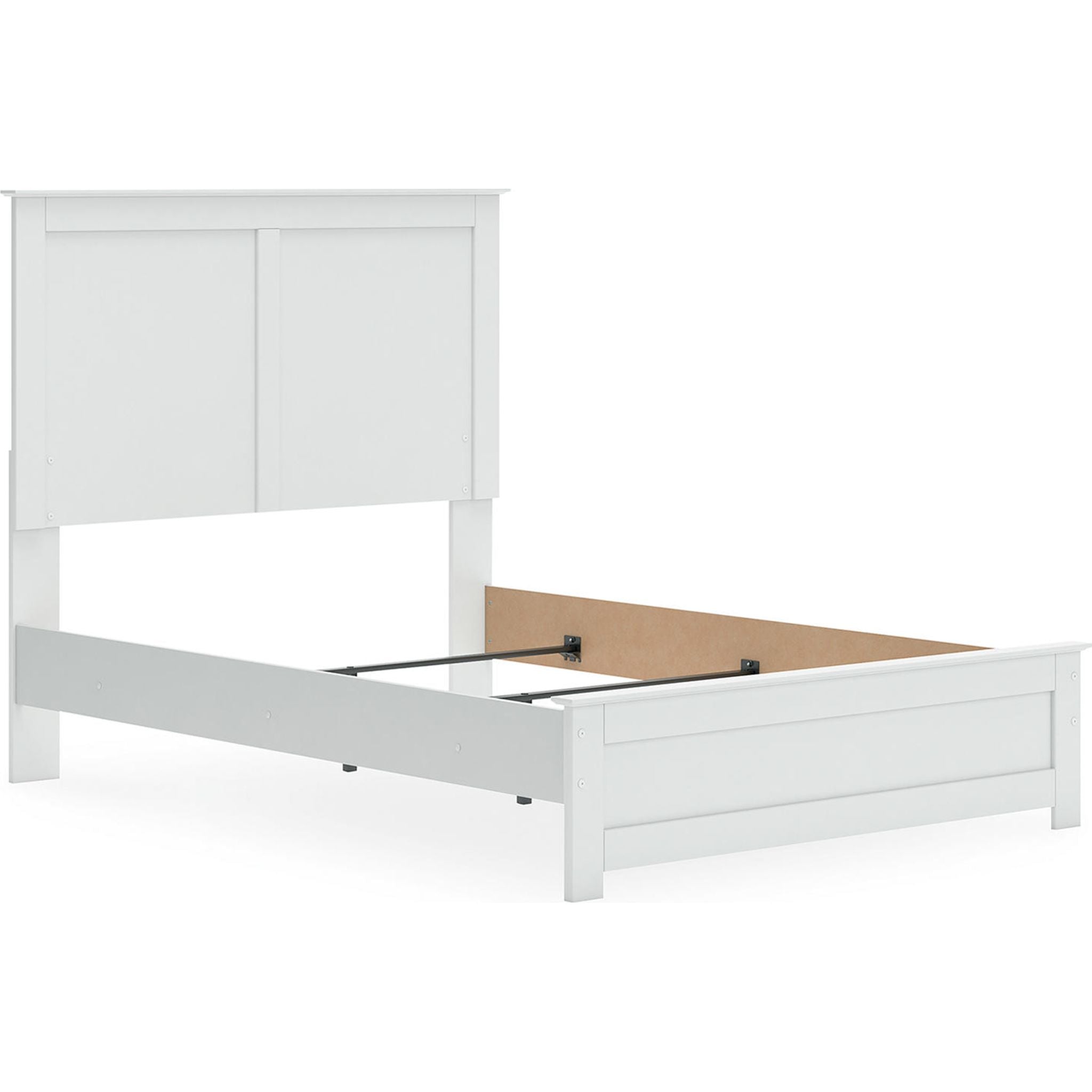 Bostwick Shoals Panel Bed - White