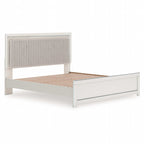 Zuraleus King Platform Bed - White