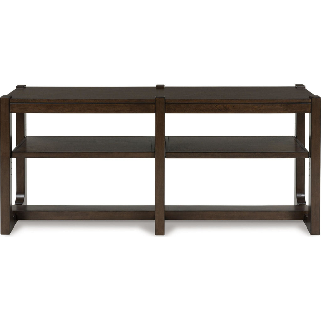 Breckington Sofa Table - Dark Brown