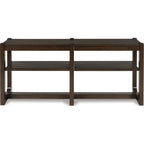 Breckington Sofa Table - Dark Brown