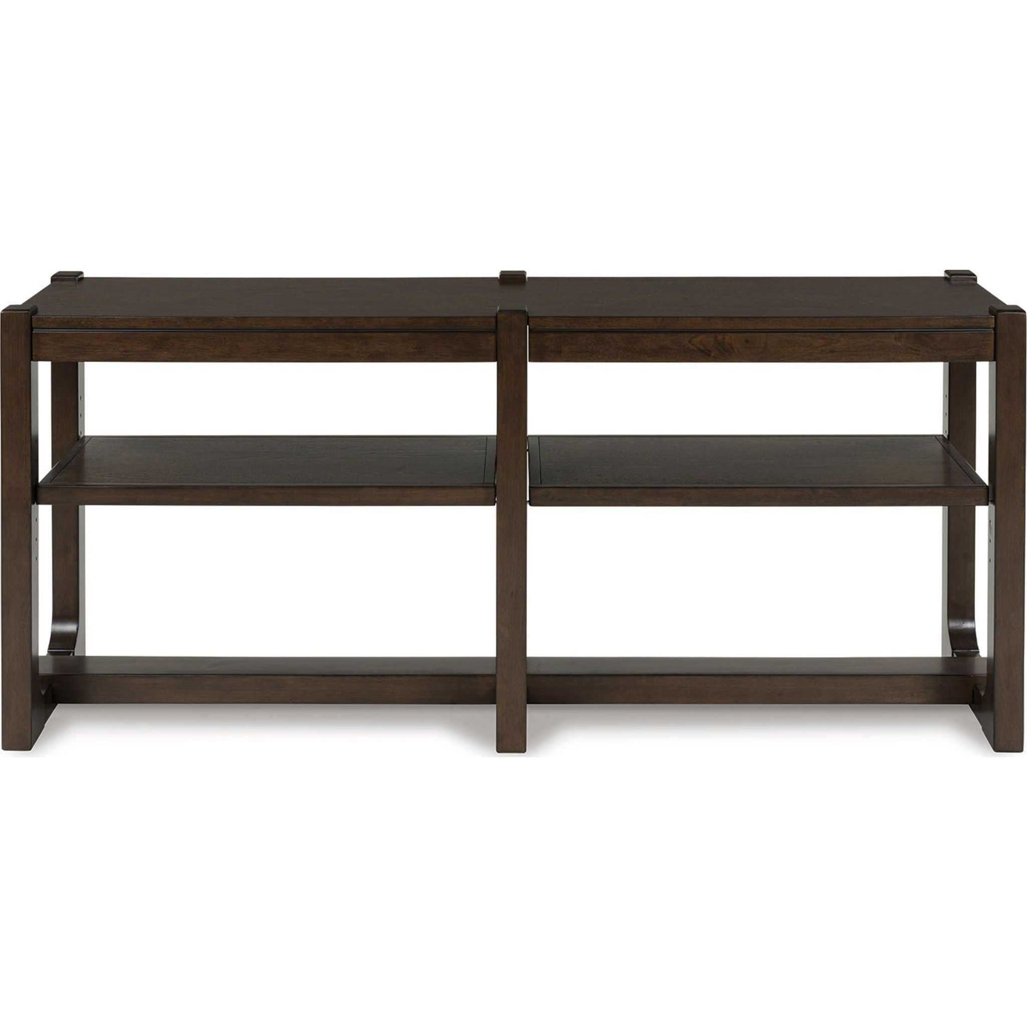 Breckington Sofa Table - Dark Brown