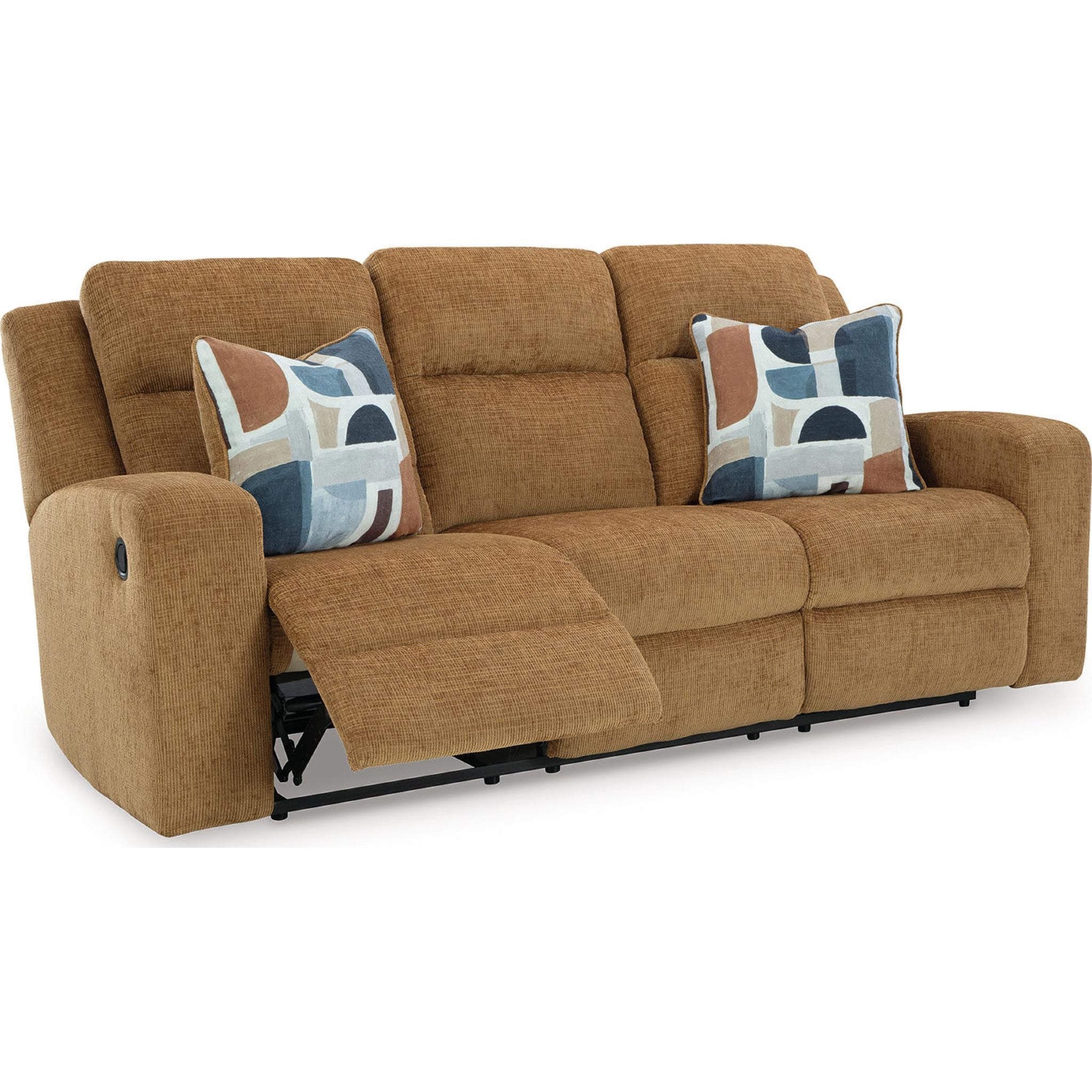 Kanlow Reclining Sofa - Honey