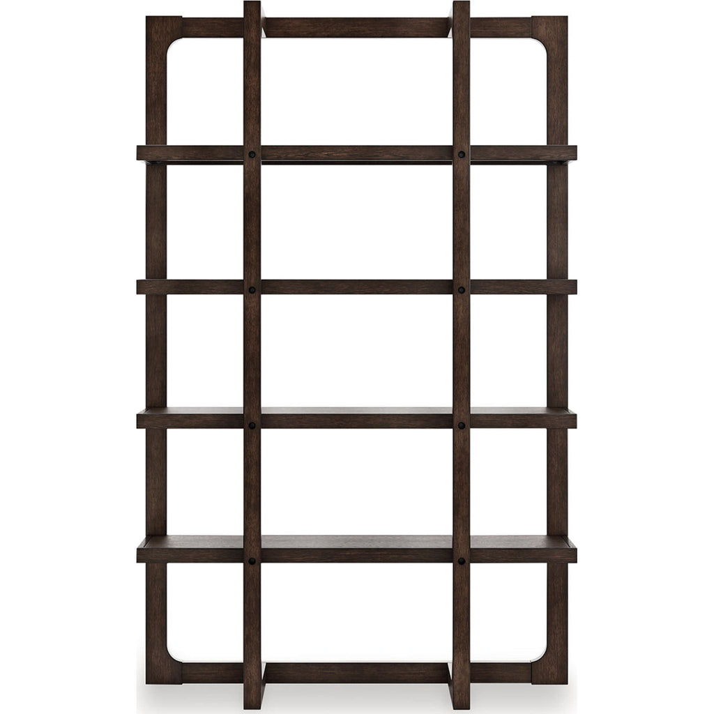 Breckington Bookcase - Dark Brown