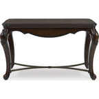 Maylee Sofa Table - Dark Brown