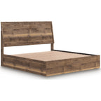 Chirason King Panel Bed - Brown