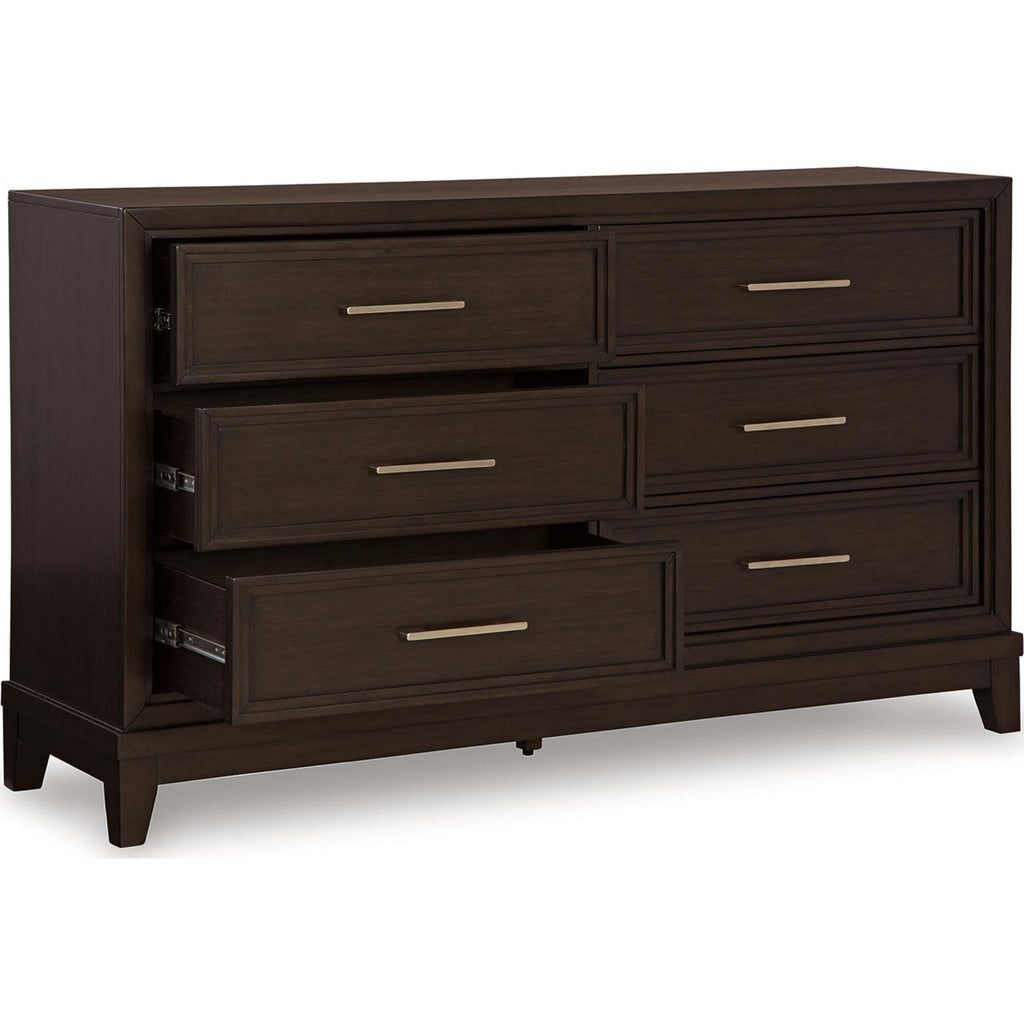 Neymorton Dresser - Dark Grayish Brown