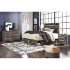 Drystan 5 Piece King Storage Bedroom - Multi