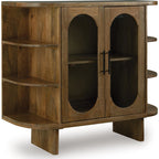 Niall Accent Cabinet - Light Brown