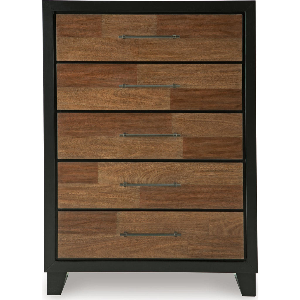 Kraeburn Chest - Brown/Black