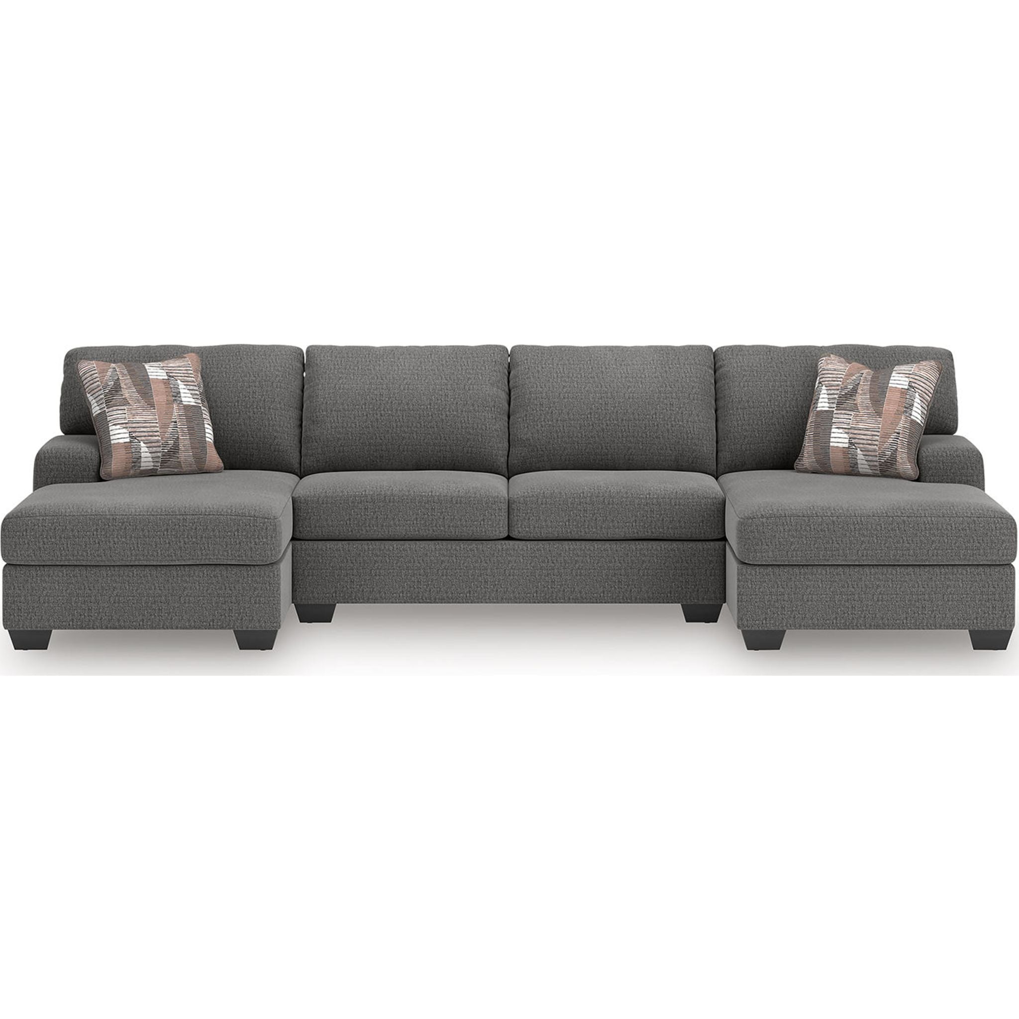 Clarington 3 Piece Sectional with Double Chaise
