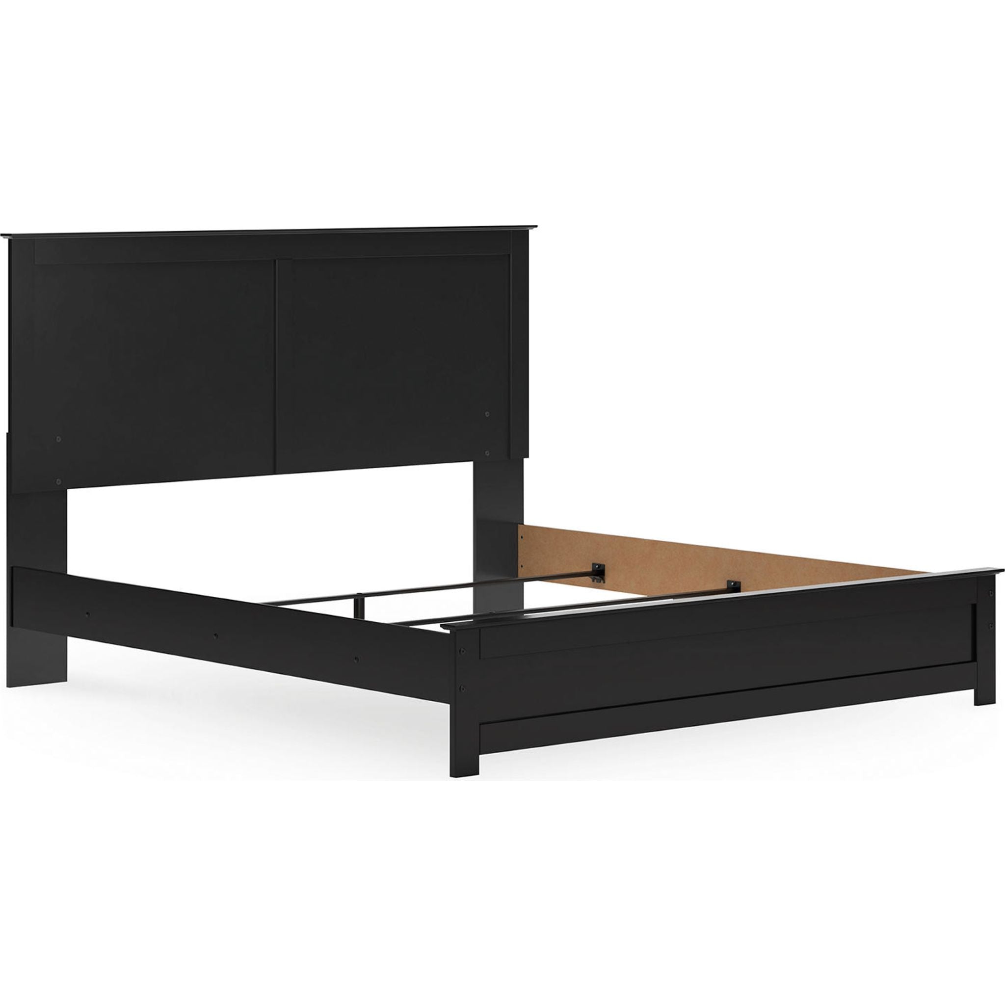 Maribel Panel Bed - Black