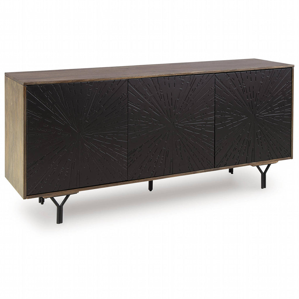 Lavinmont Accent Cabinet - Multi Brown