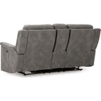 Next-Gen Power Reclining Loveseat with Console - Slate