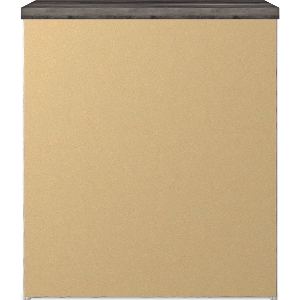 Gerridan Nightstand - White/Gray