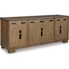 Rosswain TV Stand - Warm Brown