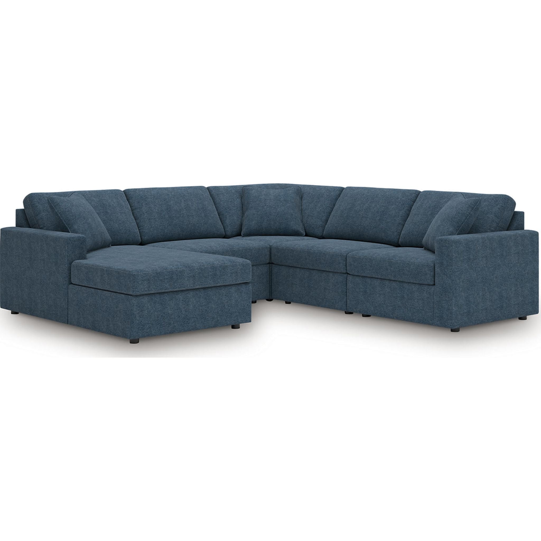 Modmax 5 Piece Modular Sectional with Chaise