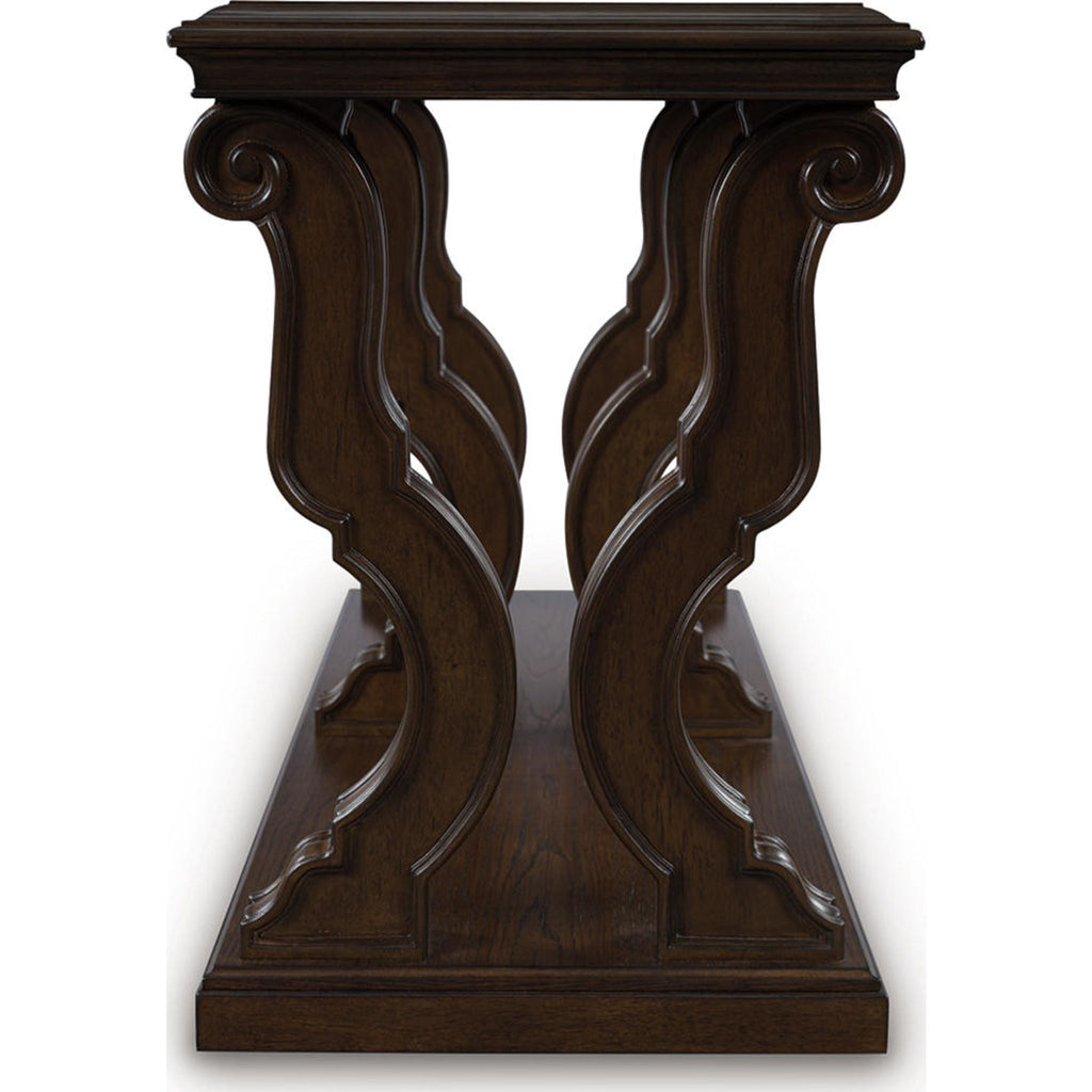 Maylee Sofa Table - Dark Brown