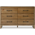 Sherbana Dresser - Light Brown